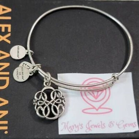 Alex and Ani Path of Life charm bracelet - Picture 3 of 3